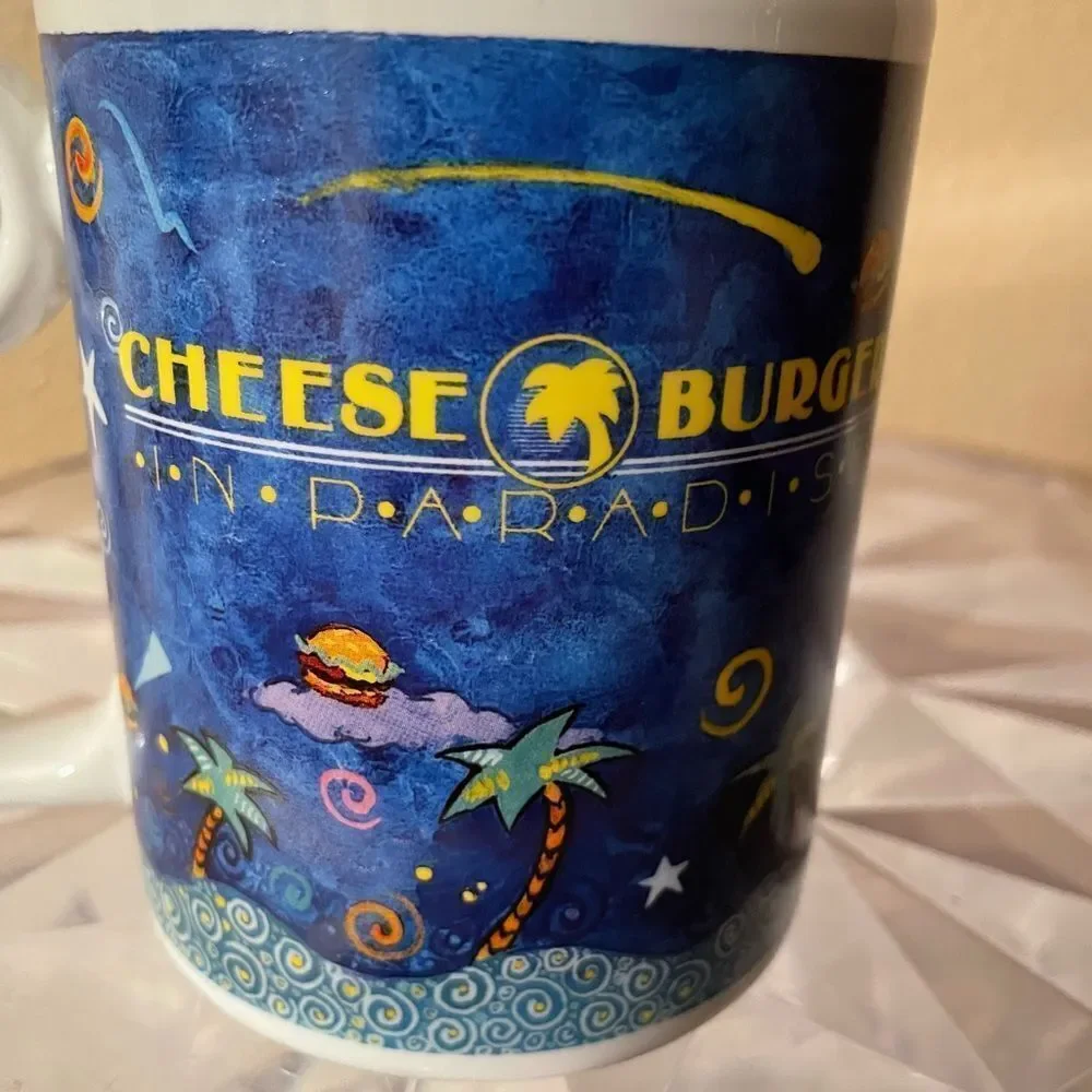Spinners Talus Cheeseburger In Paradise Ceramic Spinner Mug
